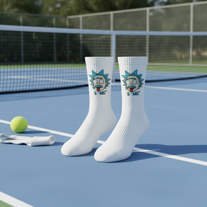 Calcetines de tenis Einstein para uso diario con diseño transpirable con patrón EMC - Product Image 3