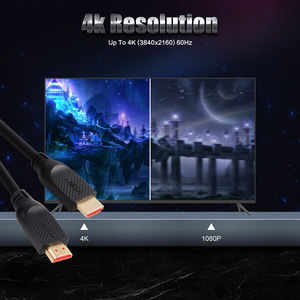 Câble <span class=keywords><strong>HDMI</strong></span> VCOM 1,<span class=keywords><strong>5m</strong></span> 3m <span class=keywords><strong>5m</strong></span> 10m 30m 4K 60Hz pour bureau, salle de réunion, ordinateur, moniteur HDTV - Product Image 2