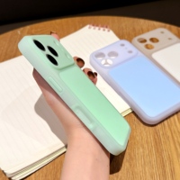 Coque de protection antichoc Simple Officiel Jello Sanding Bumper pour iPhone 17 16 18 15 Pro Max, couleurs Macaron, finition mate, luxe, crème, rigide
