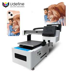 Udefine venta al por mayor cilindro 4050 impresora UV máquina de impresión Digital para botella pluma caja del teléfono