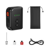 Pompe à air pour vélo avec gonfleur de pneus en plastique ABS, batterie 4000 mAh, moniteur de pression des pneus 12 V avec affichage analogique