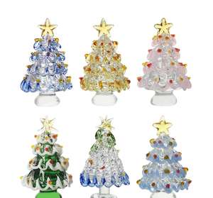Creative Christmas <b>Tree</b> <b>Crystal</b> Crafts Colorful Crooked Christmas <b>Tree</b> Desktop Ornaments New Year Christmas Decoration Gifts - Product Image 2