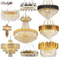 Lustre Moderne Nordique de Luxe en Cristal, Grand Luminaire Suspendu Doré pour Plafond Haut, Idéal pour Hôtels, Escaliers, Villas, et Halls de Mariage