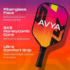 Juego de Palas de Pickleball AVYA Aprobado por la USAPA, Fibra de Carbono Toray T700 de 16 mm, <span class=keywords><strong>Serie</strong></span> UX Soulmate para Parejas, Hombres y Mujeres Profesionales - Product Image 3