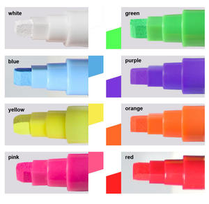 Bonvan Custom Electronic Luminous LED Pizarra Tiza líquida 6mm Tiza líquida borrable <span class=keywords><strong>para</strong></span> papel Vidrio Azulejo de cerámica - Product Image 5