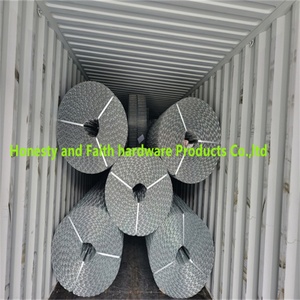 Hot Dipped Galvanized 25.4mm Pitch Reinforcement Curved Welded <b>Mesh</b> for gas and oil pipeline protection - Product Image 3