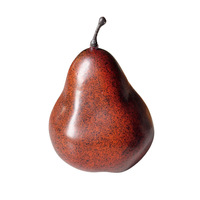 Fruits simulés, Modèle de pomme rouge, Poire artificielle, Poire en mousse, Poire décorative en forme de canard, Ornements