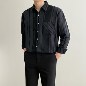 Homme Manche Longue Ensemble Chemise Et Short Pour Hommes Chemise En <span class=keywords><strong>Lin</strong></span> Pour Hommes Coton - Product Image 6
