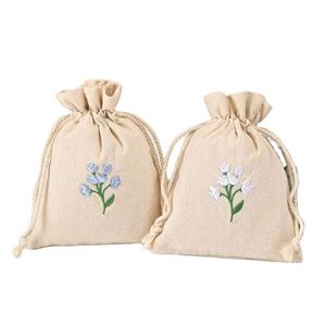 <b>Large</b> Size Eco-Friendly Reusable <b>Drawstring</b> <b>Bags</b> Recycled Cotton Tote Canvas Pouch Dust Waterproof Rope Earth Fav Shopping <b>Bags</b> - Product Image 1