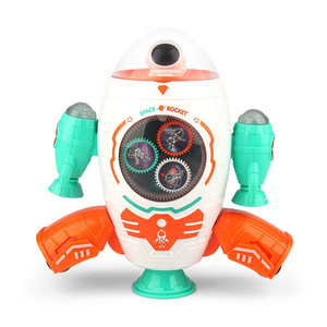 Nouveaux jouets d'astronautes électriques sur le thème de l'espace, avec rotation, danse, marche, éclairage et musique - Product Image 1