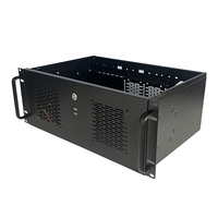 4U430 Industrial Computer case 7 PCI Slot Mid Tower Case with Wall Piercing Terminal Slot Supports ATX Motherboards