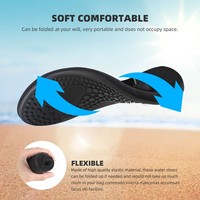 Bosirui à la mode hommes femmes respirant pieds nus Aqua chaussures été séchage rapide Sports nautiques plage Fitness course utilisation en plein air