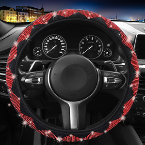 <span class=keywords><strong>Funda</strong></span> <span class=keywords><strong>para</strong></span> <span class=keywords><strong>Volante</strong></span> <span class=keywords><strong>de</strong></span> <span class=keywords><strong>Coche</strong></span> RTS Y0081 <span class=keywords><strong>de</strong></span> <span class=keywords><strong>Cuero</strong></span> con Brillantes y Diamantes <span class=keywords><strong>de</strong></span> Imitación, Elástica, Modelo AC ACE 1998-2016 - Product Image 2