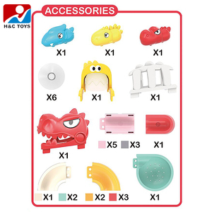 Pista di Assemblaggio a Tema Dinosauro 30 Pezzi, Giocattolo <span class=keywords><strong>Puzzle</strong></span> per Bambini, Interazione Genitore-Figlio, Pista Auto Fai-da-Te - Product Image 2