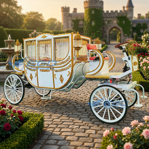 Charrette royale de luxe pour bal de promo, soirée élégante, transport stylé pour adolescents - Product Image 1