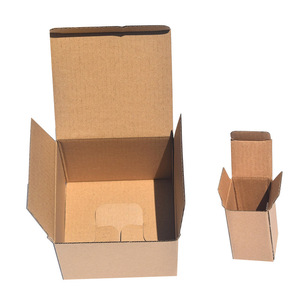 Caja de Cartón Kraft Rectangular de 170 mm de Largo con Fondo a Presión, Personalizable para Empaquetado General - Product Image 3