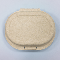 Boîte en pulpe moulée écologique de couleur marron, design gratuit, emballage personnalisé biodégradable pour l'électronique ou les cosmétiques