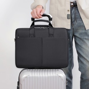 Maletín para Portátil de Gran Capacidad, Resistente al Agua y al Desgaste, de Poliéster, de 15.6 Pulgadas, para Viajes, Negocios, Antisísmico - Product Image 5