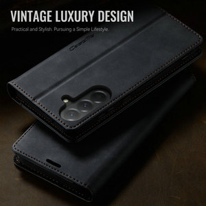 เคสหนัง <span class=keywords><strong>Samsung</strong></span> A17 รุ่นขายดีปี 2026 พร้อมช่องใส่บัตรและแม่เหล็กสำหรับ <span class=keywords><strong>Samsung</strong></span> A17 A16 A15 A14 A13 - Product Image 6