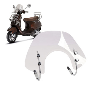 Pare-brise de moto en acrylique et acier au carbone, déflecteur de vent pour <span class=keywords><strong>scooter</strong></span>, remplacement pour GTS 300 250 125 Super 125-300 All Y - Product Image 6