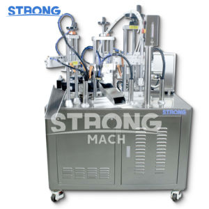 Machine de scellage automatique de tubes, machine de remplissage et de scellage ultrasonique pour tubes souples, machine de scellage de tubes en plastique pour crème cosmétique - Product Image 4