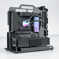 Socooler SOC-AE E-ATX DIY Gaming Computer Case Nouvelle Tendance RTX 5070 Ti Compatible Aviation Aluminium PC Gaming Rack Type