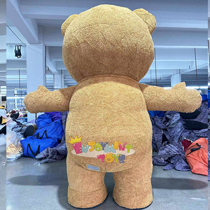 Caldo!! Simpatico orso mascotte Costume gonfiabile peluche <span class=keywords><strong>orsacchiotto</strong></span> costumi Cosplay di Halloween mascotte <span class=keywords><strong>vestito</strong></span> per la vendita - Product Image 5