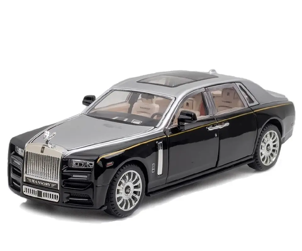EPT 1:24 Diecast Model Cars Toy Rolls-Royce Phantom Mansory Vehicles Simulation Car Diecast Toy