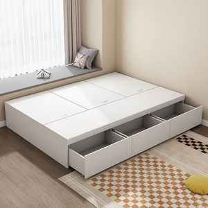 Solid Love Zone cama de Hotel 229 directo de fábrica al por mayor diseño moderno multifuncional ahorro de espacio cama de almacenamiento gran oferta dormitorio - Product Image 3