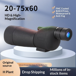 Telescopio Monocular Profesional para Observación de Aves 25-75X60ED, Alta Potencia, HD, Potencia Variable, Bak4 50mm, Visión de Objetivos al Aire Libre, <span class=keywords><strong>Luna</strong></span> - Product Image 5