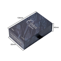 Boîte à parfum de luxe personnalisable en matériaux recyclés, emballage coulissant vide pour cosmétiques et cadeaux, vente en gros