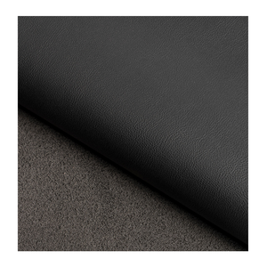 काला नप्पा बनावट पु माइक्रोफ़ाइबर चमड़ा (50% की छूट) - Product Image 1