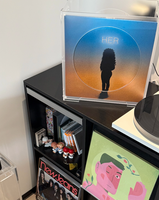 Boîte de rangement pour disques vinyles en acrylique personnalisée de 12 pouces, sur pied, pour l'affichage et la collection de CD et d'albums