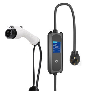 สายชาร์จรถยนต์ไฟฟ้าแบบพกพา Type 1 หัวปลั๊ก NEMA 14-50 กำลังไฟ 7KW 32A ปรับกระแสได้  สถานีชาร์จรถยนต์ไฟฟ้าพร้อมโลโก้สั่งทำ - Product Image 2