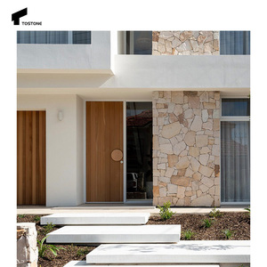 Tostone Bán Chạy Nhất Chia Mặt Ốp Tường Bên Ngoài Trắng Đá Vôi Ốp Loose Đá Cho Biệt Thự Trang Trí Nội Thất Tấm - Product Image 4