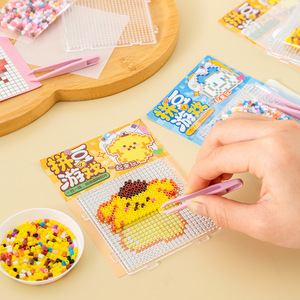 DIY Perler Bead Kit Educational Craft For Kids 4-6Y Plastic <b>Puzzle</b> Building Blocks Small Gift Toy Set - Product Image 3