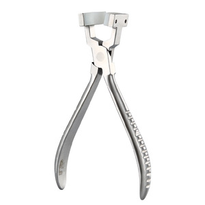 Pince à courbure de lentille Cleopatra en acier inoxydable antidérapante pour la réparation de montures de lunettes métalliques - Product Image 1