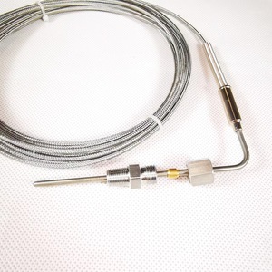 Salt Inscription K Type Armored Thermocouple 1/8 NPT Threaded Stainless Steel Temperature Probe WRNk-395 - Product Image 4