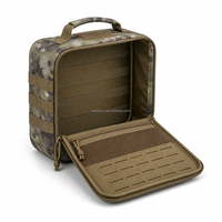 Estuche de Almacenamiento Táctico, Caja Organizadora, Sistema MOLLE, Resistente al Agua y al Desgaste, para Campismo, Caza, Viajes, EDC