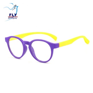 MOUCHE De Haute Qualité UV Protection TR90 Cadre Flexible Anti-Rayonnement <span class=keywords><strong>Filtre</strong></span> De Lumière Bleue Lunettes Pour Enfants - Product Image 4