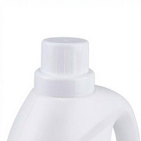 Bouteille carrée en plastique de 1000 ml avec bouchon pour détergent lessive liquide et savon vaisselle – Vente en gros