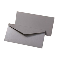 Enveloppes cadeaux en papier personnalisables avec logo imprimé en feuille d'or, format sur mesure, MOQ 1 pièce, paiement en espèces
