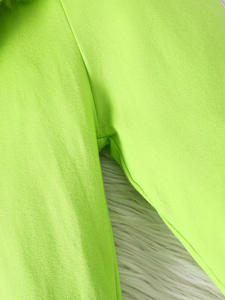 Costume d'elfe de Noël à manches longues en fourrure verte pour bébés, garçons et filles, tenue Cosplay avec costumes de <span class=keywords><strong>monstre</strong></span> du père Noël - Product Image 5