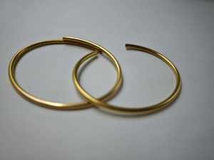 Gelang kuku emas padat 18K mewah, bertatahkan berlian berkilau, desain personal untuk klien grosir - Product Image 6