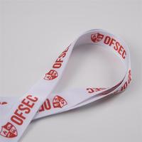 CH Wholesale Sublimation Printing Polyester Lanyards With Logo Custom Certification Keychain OEM ODM ECO Promotion Event Gifts