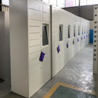 Casier à colis intelligent durable de haute qualité, accès 24h/24 et 7j/7, armoire de livraison électronique pour appartements et collectivités