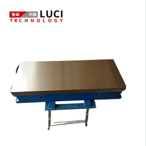 Herramientas de sujeción de mástil fino, mandril de imán eléctrico para mesa de fresado cnc y mesa de máquina de molienda