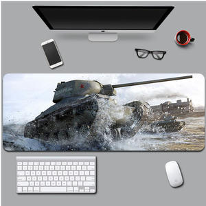 Tapis de souris de jeu chauffant personnalisé avec motif imprimé World of Tanks, surface lisse de haute qualité, en stock - Product Image 3