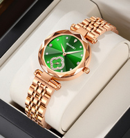 Montre Skmei 2718 tendance personnalisée pour femme, montre-bracelet à quartz avec bracelet en acier inoxydable, fabricant OEM de montres pour femme, vente en gros
