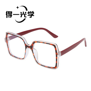 แว่นตาบลูไลท์ทรงสี่เหลี่ยมเต็มกรอบ ป้องกันรังสี เลนส์ PC สำหรับทุกเพศ - Product Image 3